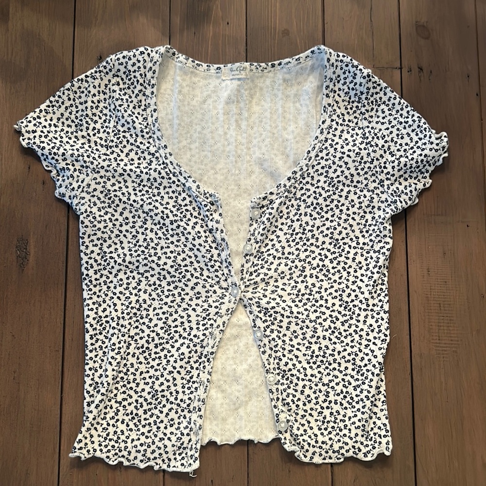 John Galt button up tee